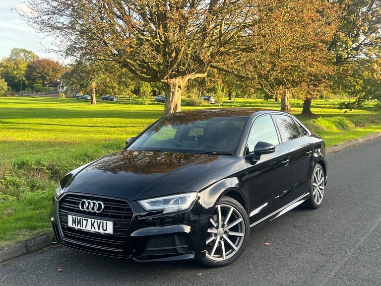 2017 Audi A3 1.4 TFSI Black Edition 4dr S Tronic SALOON Petrol Automatic