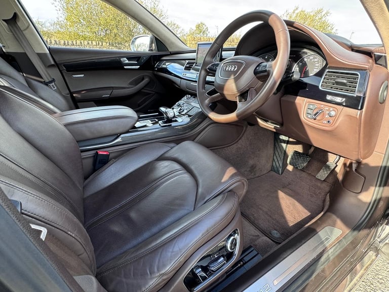 2015 Audi A8 LWB 6.3 W12. Ultimate Luxury Supersaloon. 47k. FSH. 500BHP.