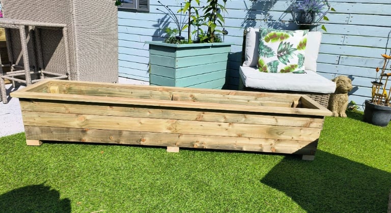 image for 5ft slimline long planter 