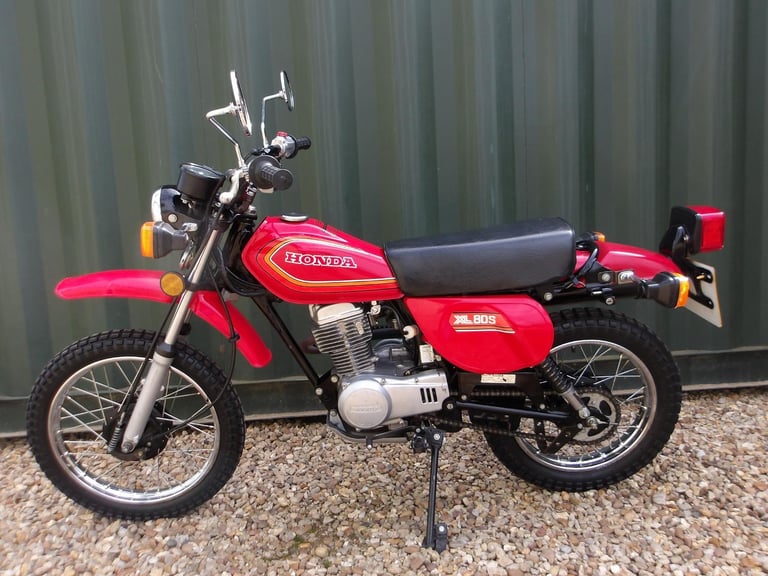 Honda XL80 S XL 80S 1980, Very Original & Extremely Rare, UK Registered 