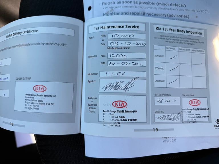 2010 KIA PICANTO - 1 YEARS MOT - NO PREVIOUS OWNERS