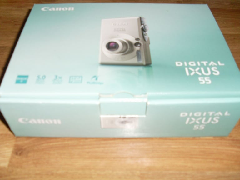 Canon Digital IXUS 55 Camera New Unused Cost £400