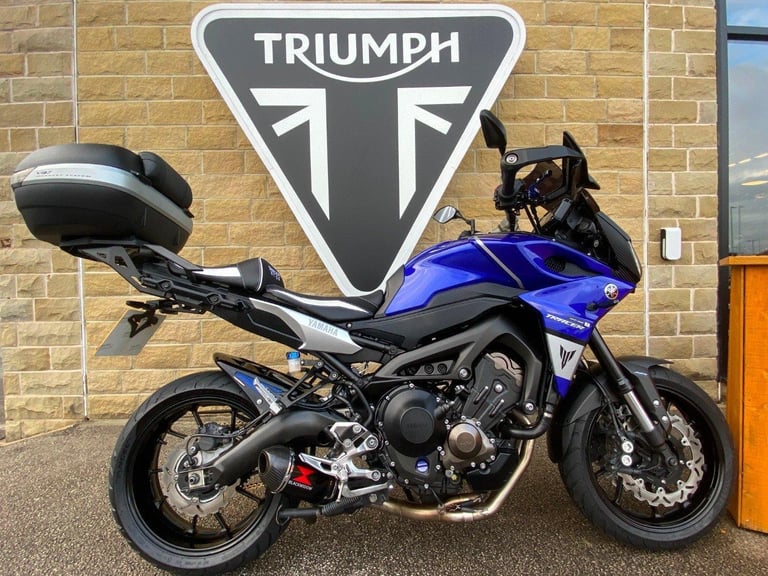 2017 YAMAHA MT-09 TRACER,Givi Top Box,Centerstand,Black Widow Exhaust