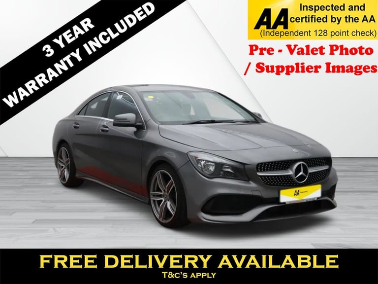 image for 2019 Mercedes-Benz CLA 1.6 CLA180 AMG Line Edition Coupe 4dr Petrol 7G-DCT Euro 6 (s/s) (122 ps) ...
