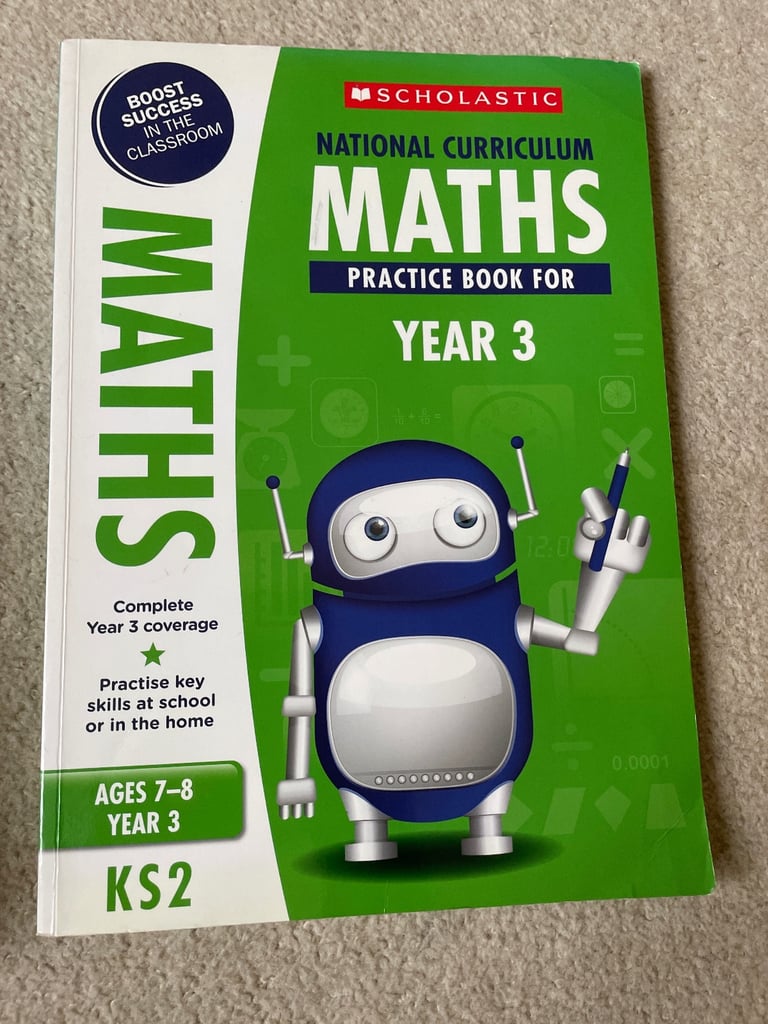 image for Maths practice book year 3