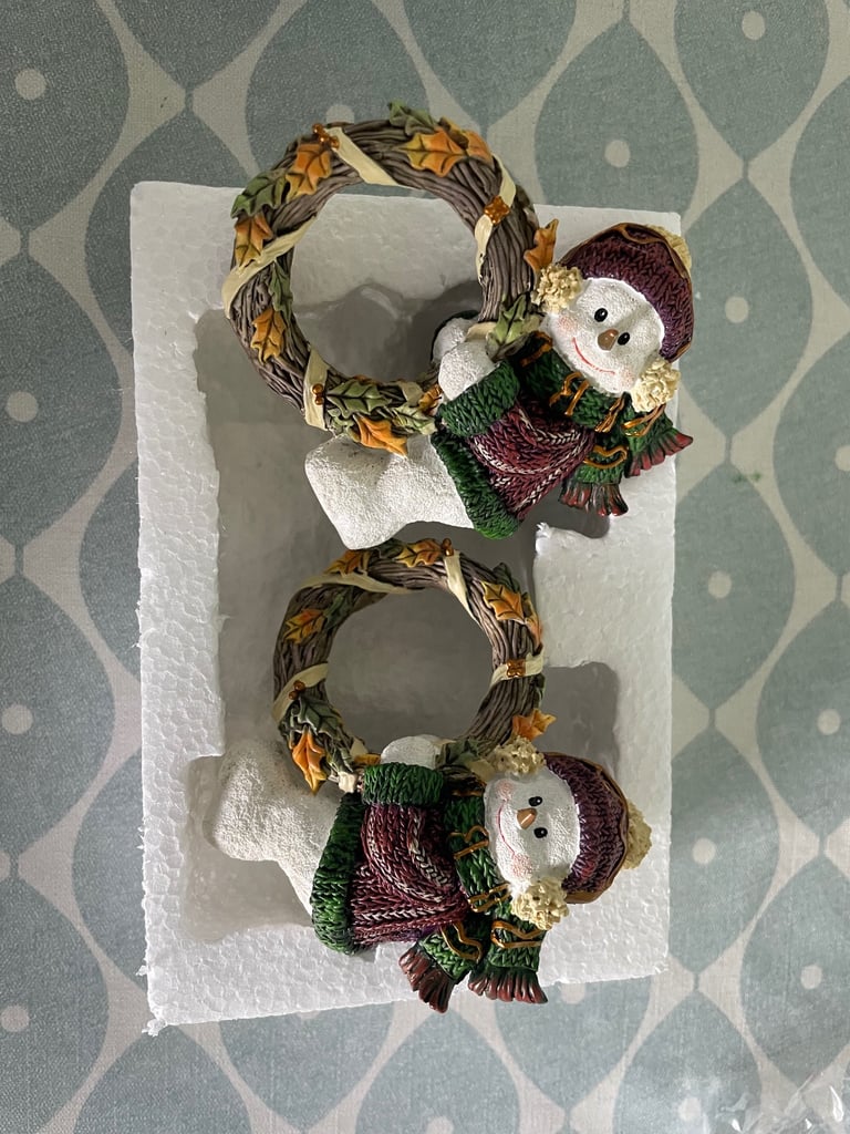 image for Christmas napkin rings 