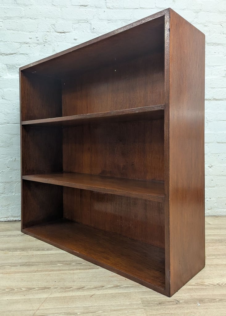 Mid century teak bookcase unit (DELIVERY AVAILABLE)
