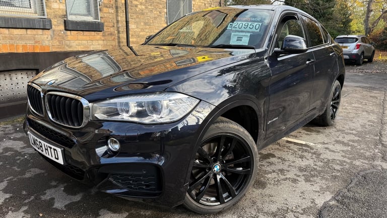 image for 2018 BMW X6 xDrive30d M Sport 5dr Step Auto COUPE Diesel Automatic