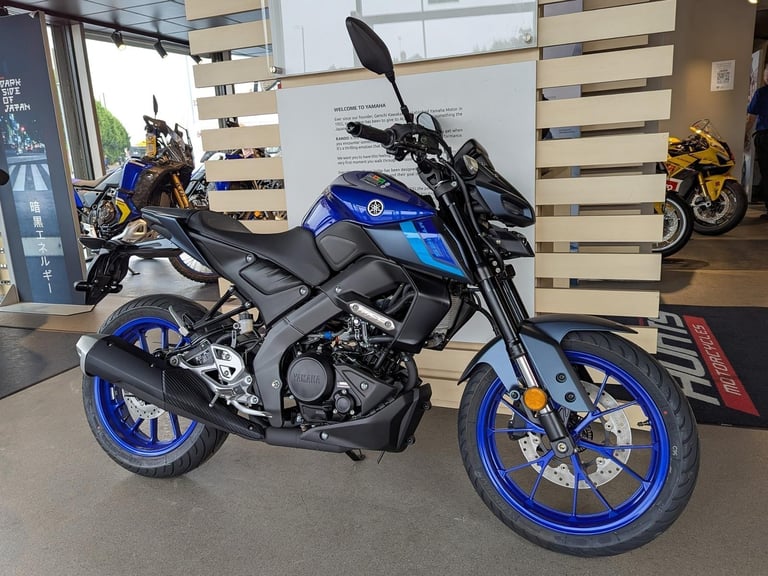 NEW 2025 Yamaha MT-125 ABS. Icon Blue. £5,251 On The Road (NO ADMIN FEES!)