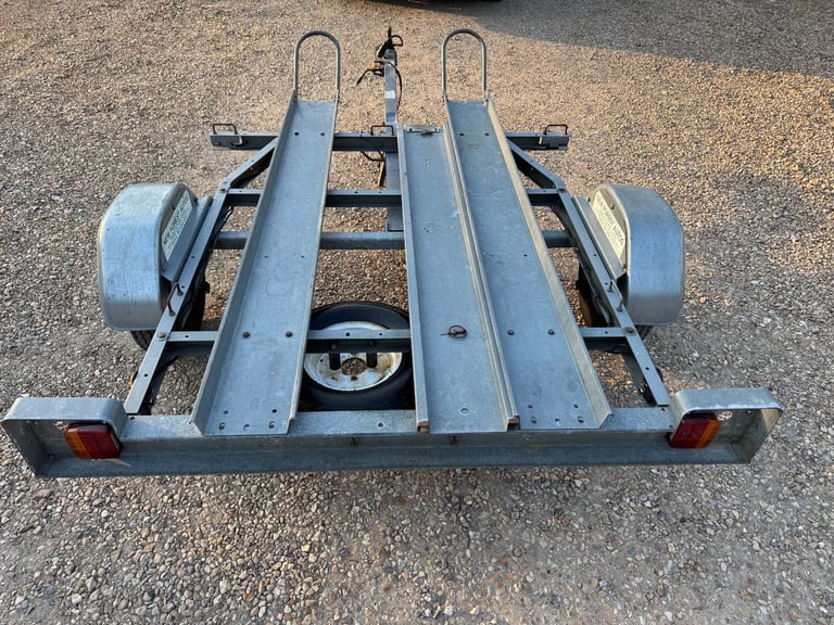 image for Trigano Duo PM 10 Trailer erde pm310 motor bike cycle double motorbike
