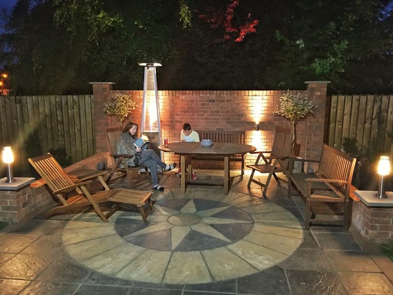 3 meter diameter Sunrise circle. DELIVERY INCLUDED in Northern Ireland