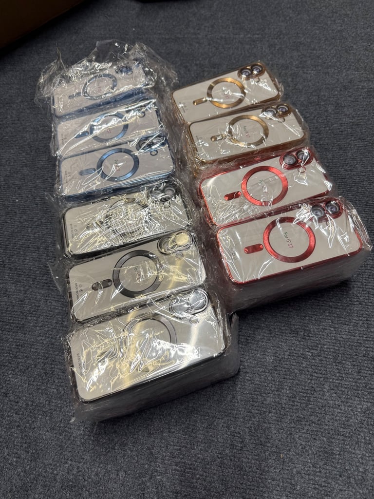 Joblot/wholesale of 500 iPhone 17 magsafe cases all 4 variants mix , in 4 beautiful colours