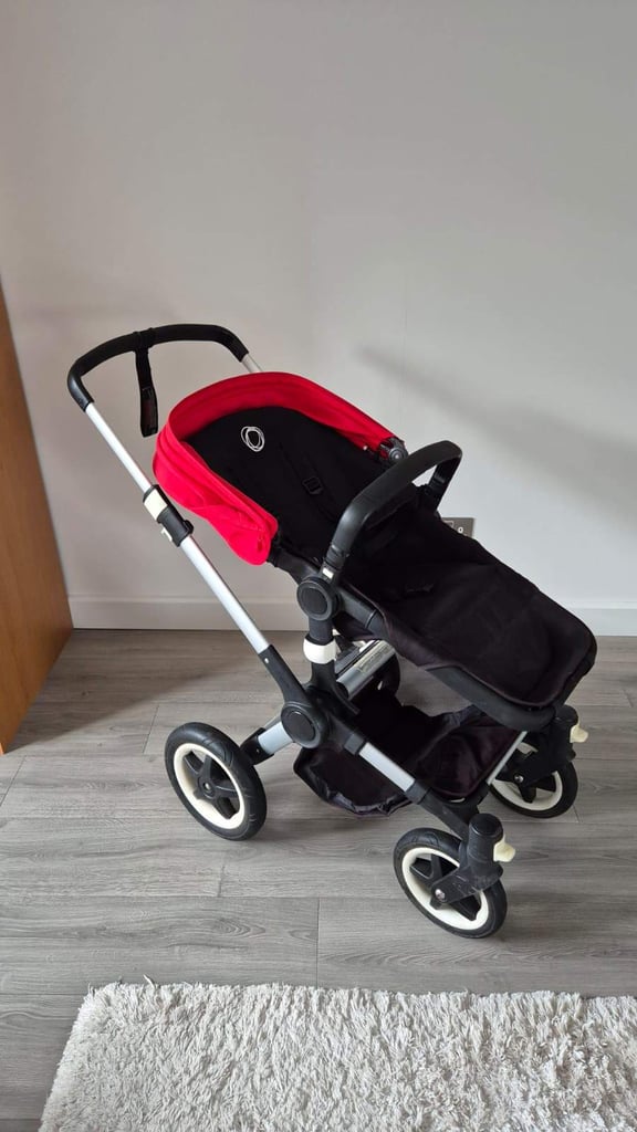 Bugaboo Buffalo Pram & Pushchair – All-Terrain, Fully Equipped + Britax Car Seat