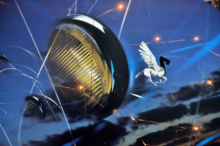 4x Zanders (German paper manufacturer) posters, ca. 1995