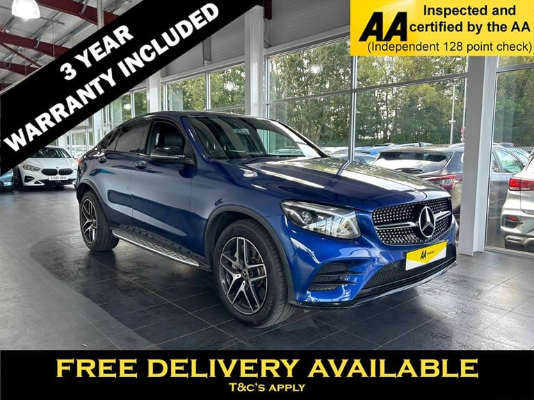 image for 2018 Mercedes-Benz GLC 2.1 GLC250d AMG Line Coupe 5dr Diesel G-Tronic 4MATIC Euro 6 (s/s) (204 ps...