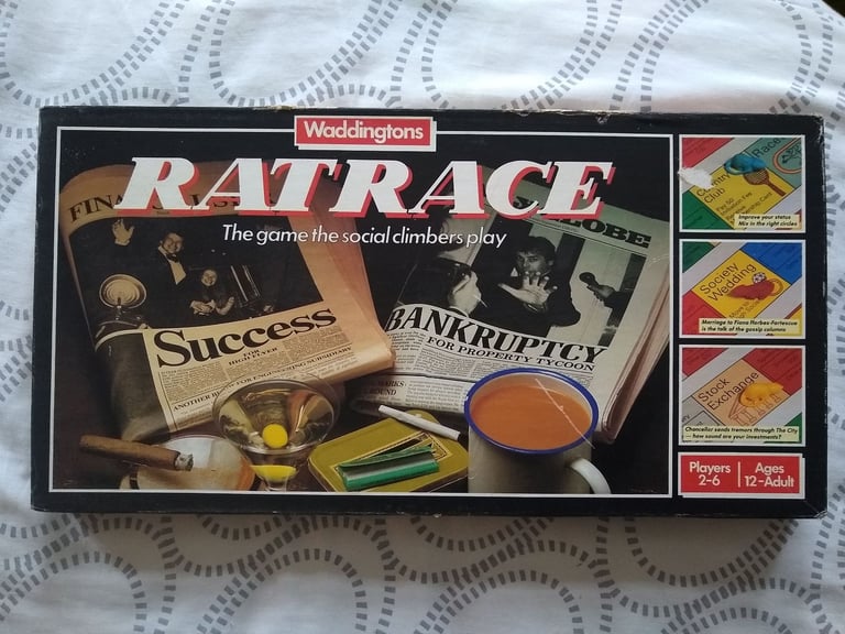 image for Waddingtons Ratrace board game
