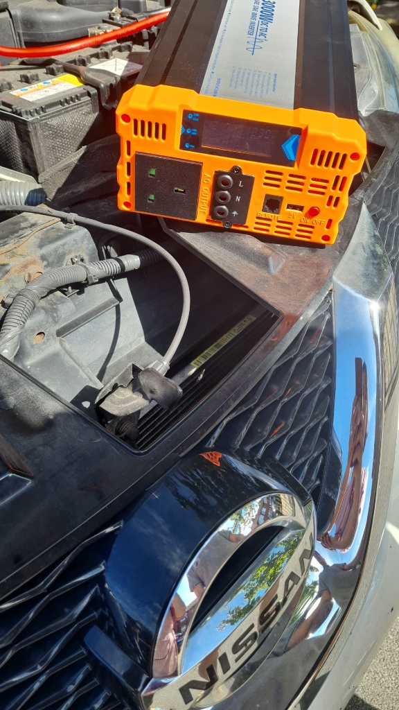 NEW BELTTT 3000W 12/24V PURE SINE WAVE INVERTER with USB Ports and AC Outlet Use RV Truck Car Home