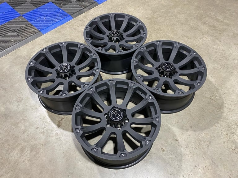 image for 18 20" Inch Black Rhino Alloy wheels 6x139.7 Toyota Landcruiser Hilux Ford Ranger Mitshubishi L200