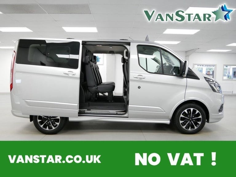 image for 2020 TRANSIT CUSTOM 320 2.0 EBL 185 BHP SWB SPORT 5 SEATER CREWCAB ( NO VAT )