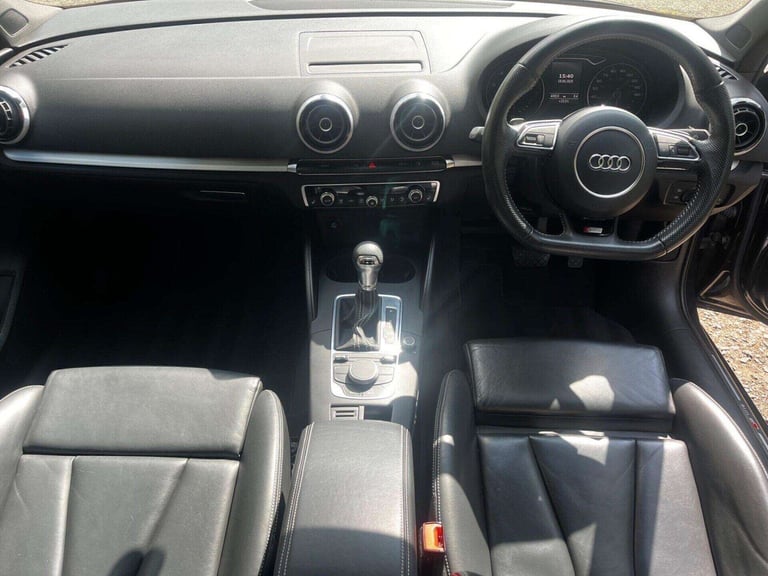 2015 Audi A3 1.4 TFSI 150 S Line 4dr S Tronic SALOON PETROL Automatic