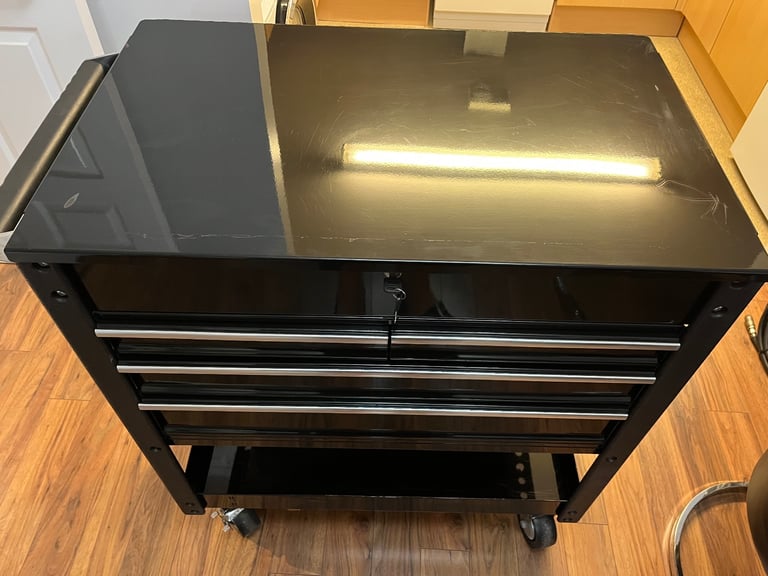 4 Drawer Tool Cart TTSC4BK