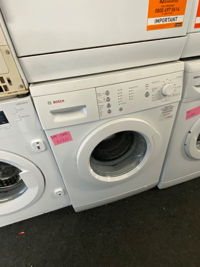 image for ✅WHITE BOSCH FAMILY SIZED 10KG WASHING MACHINE £120