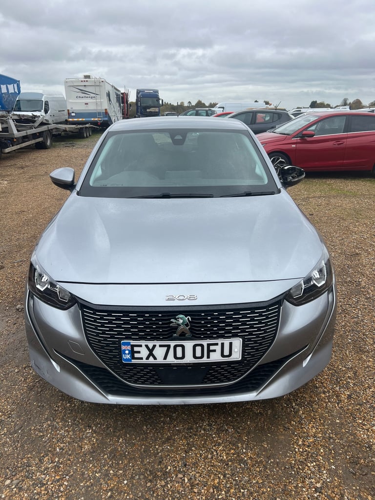 2020 PEUGEOT 208 EV ACTIVE AUTOMATIC ELECTRIC SALVAGE DAMAGED REPAIR CAT S EURO6