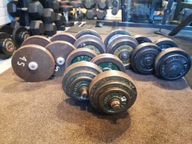 Gym dumbbell weights 204kg in weight 