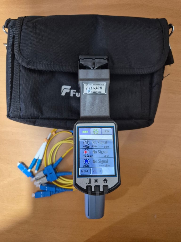 Fujikura FID-30R Optical Fiber Identifier w/ Optical Power Meter FID 30R