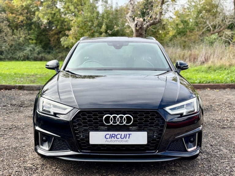 2019 Audi A4 2.0D 35 TDI S Line S Tronic Automatic Black Estate Diesel ULEZ FSH ESTATE Diesel Aut...