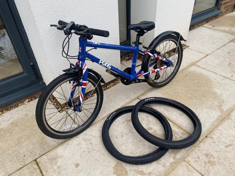 Frog 55 Bike with new set of off road tyres 