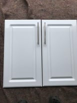 B&Q IT Kitchen Chilton White Gloss cupboard doors