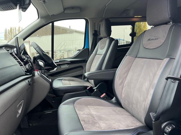 Ford Transit Custom MS-RT Double Cab Van 320 L1 2.0L 170ps AUTO KLM Light Blue
