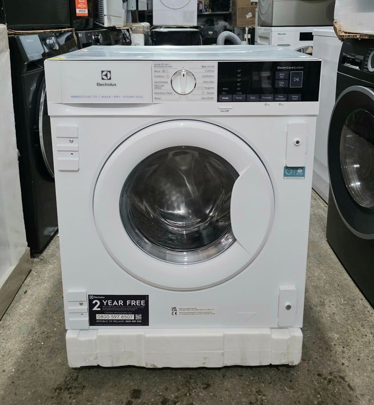 Electrolux Integrated Washer Dryer – Brand New, 2-Year Warranty & Free Local Delivery