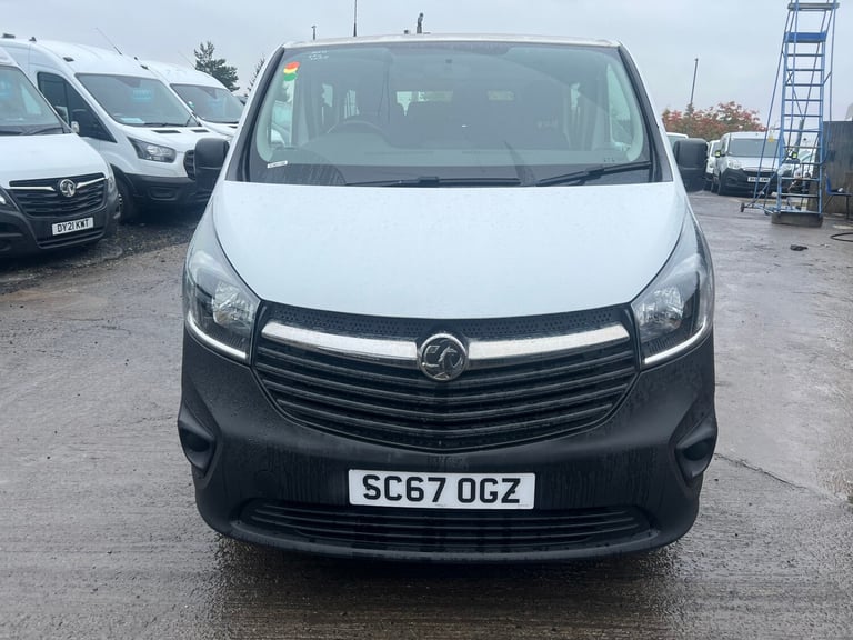 2018 Vauxhall Vivaro 2900 1.6CDTI 95PS ecoFLEX H1 Combi 9 Seat MPV Diesel Manual