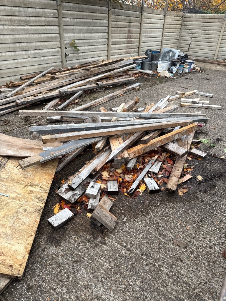 image for Wood for bonfire night free to collect near Leicester Railway Station
