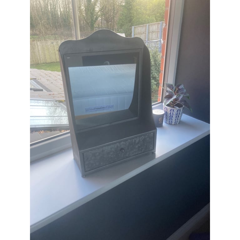 image for French style mirror with drawer