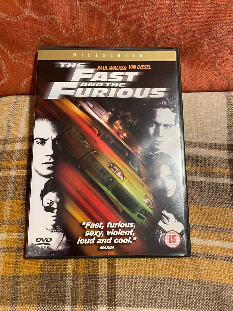 image for The Fast And The Furious DVD