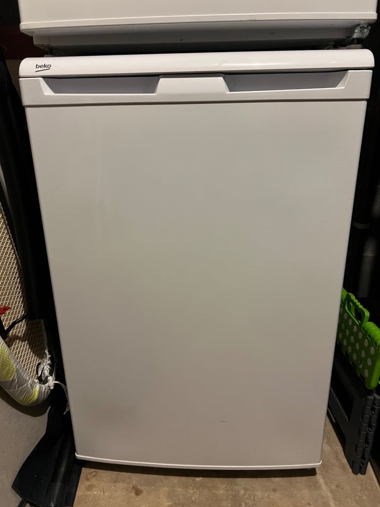 image for Beko White Freestanding under counter Fridge and separate Feeezer