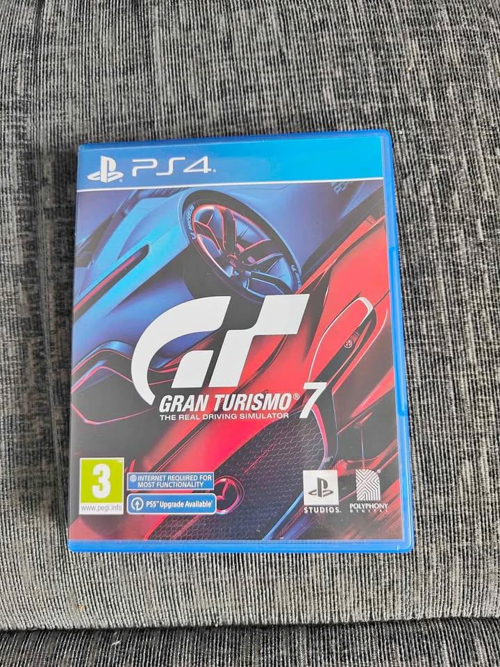 image for PS4 Gran Turismo 7 both discs in mint condition also works on the PS5