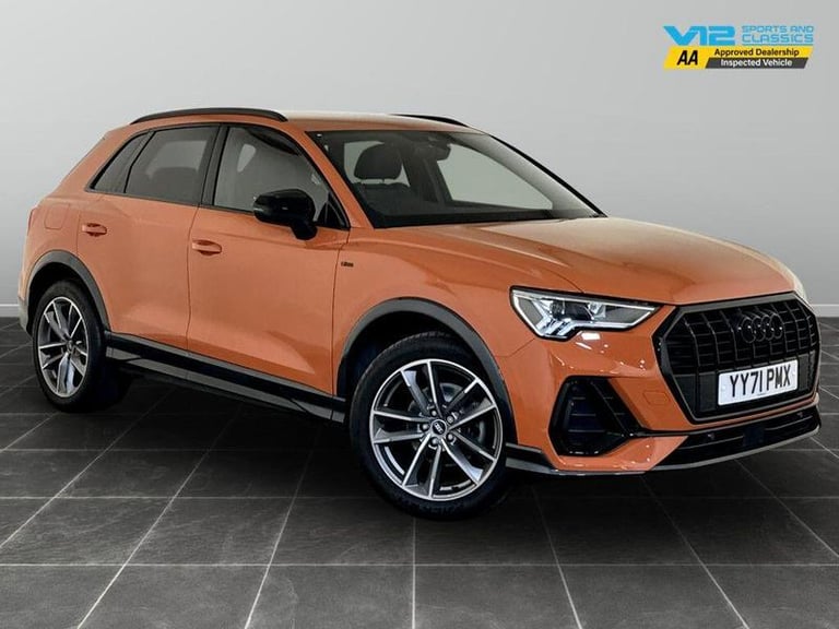 2021 Audi Q3 1.5 TFSI CoD 35 Black Edition S Tronic Euro 6 (s/s) 5dr Automatic SUV Petrol Automatic