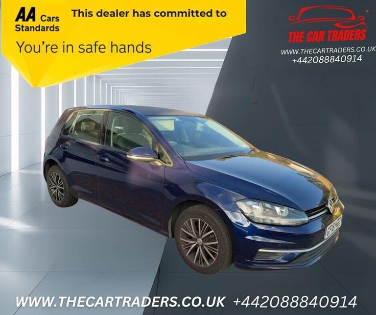 2018 Volkswagen Golf 1.0 TSI SE Nav Hatchback 5dr Petrol DSG Euro 6 (s/s) (110 bhp) Hatchback Pet...