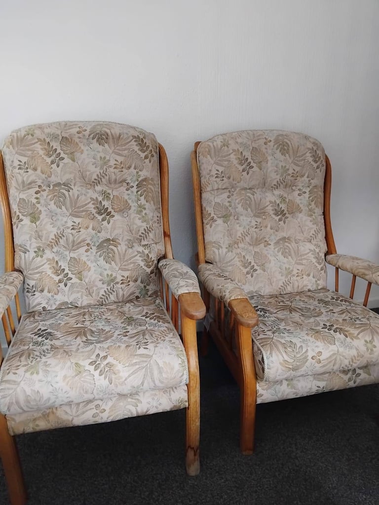 image for Set of 2 Armchairs 