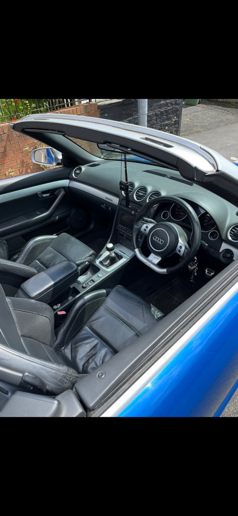 2008 AUDI RS4 4.2 QUATTRO CONVERTIBLE 
