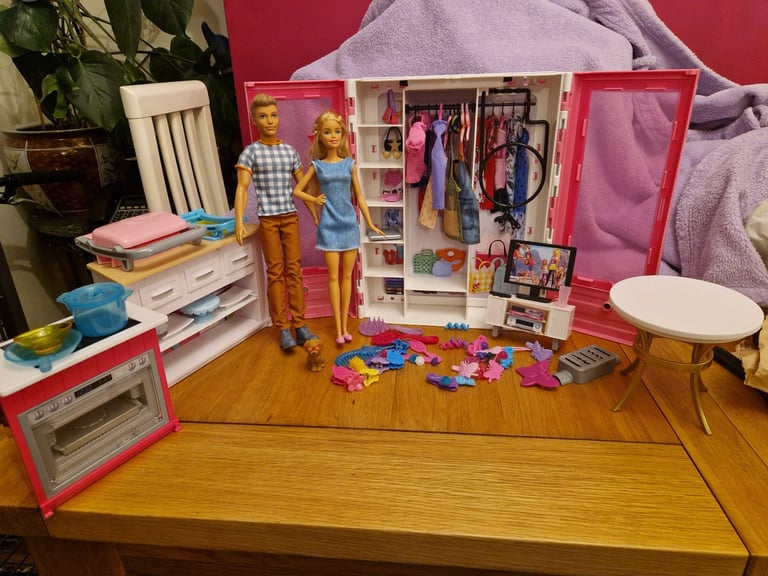 image for Barbie  ultimate ,closet ,kitchen,car BBQ