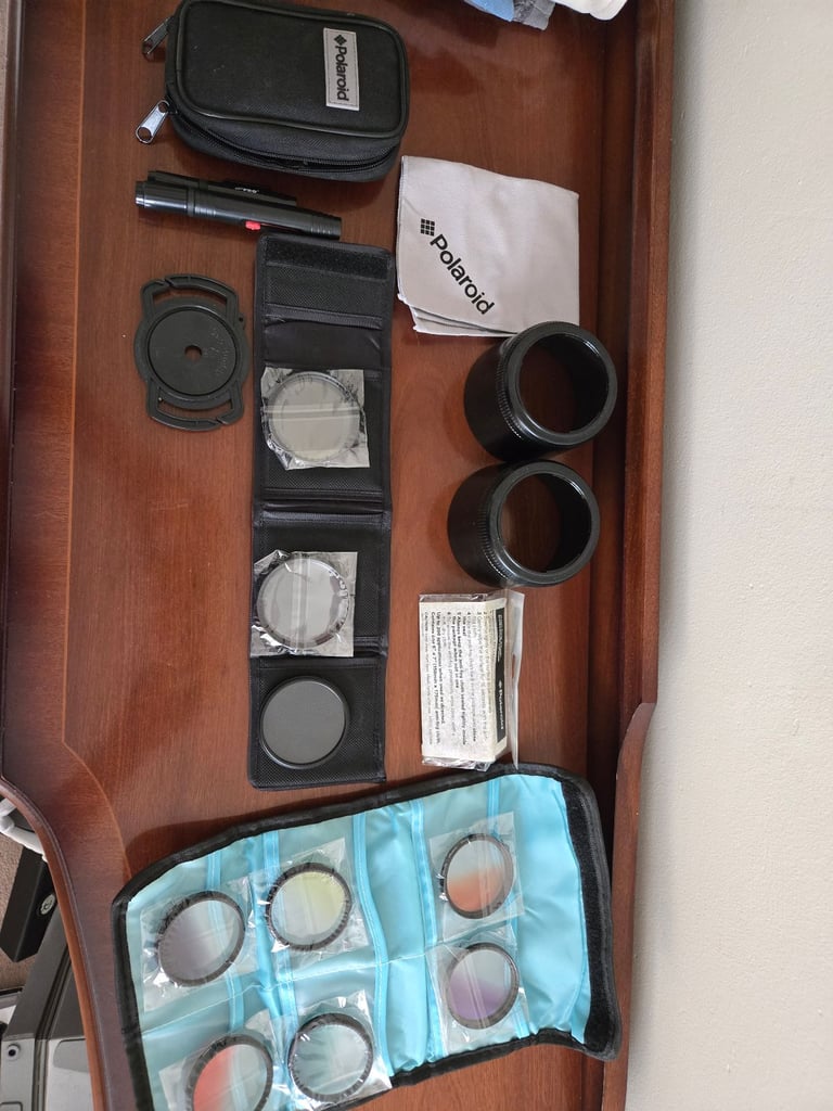 Camera lense filters ect 