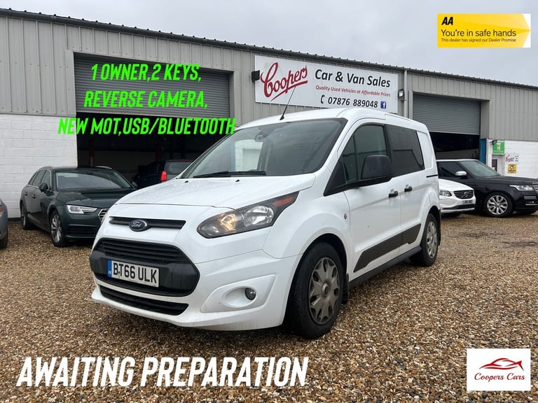 2016 Ford Transit Connect 1.5 TDCi 100ps D/Cab Trend Van PANEL VAN Diesel Manual