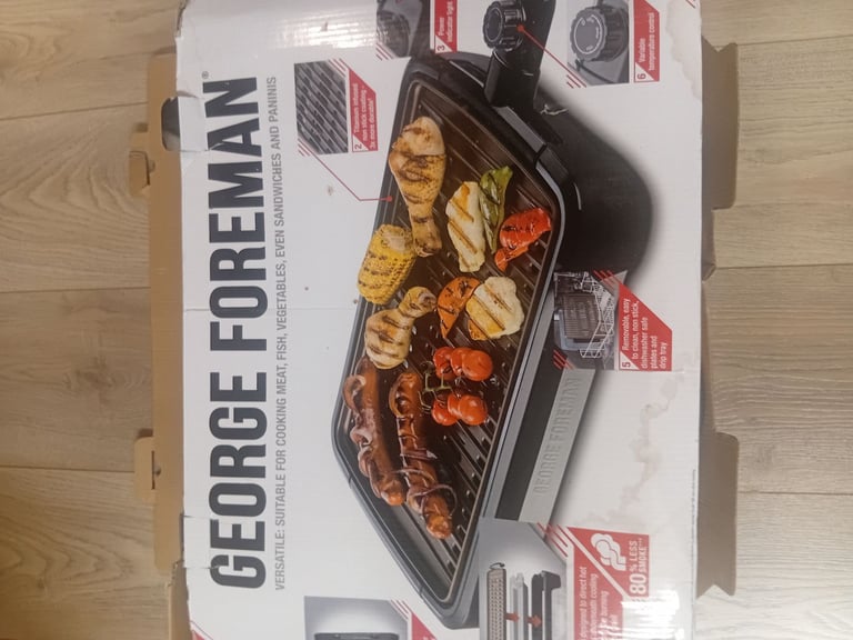 image for GEORGE FOREMAN BBQ GRILL