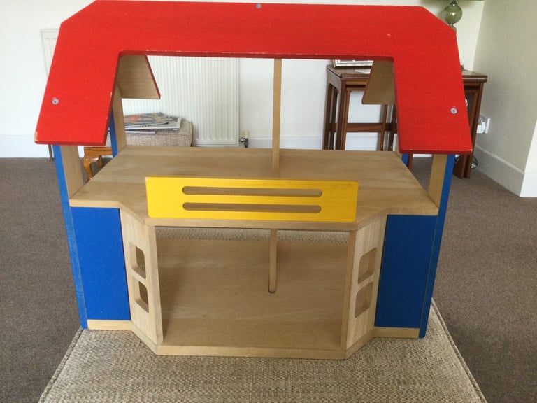 Wooden dolls house