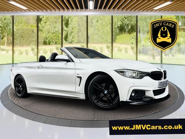 2018 BMW 4 Series 2.0 420d M Sport Auto Euro 6 (s/s) 2dr CONVERTIBLE Diesel Automatic